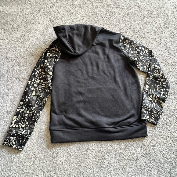 New Burton Women’s Size S Oak Pullover Hoodie Black Heather Sediment - Picture 3 of 3